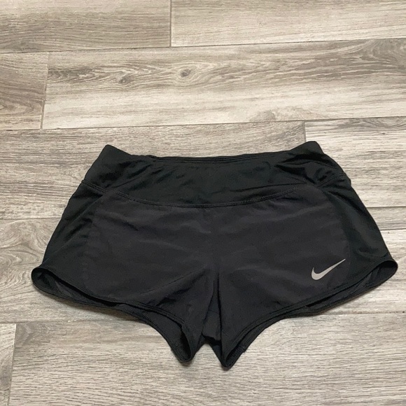 Nike black lined dri-fit running swim short shorts